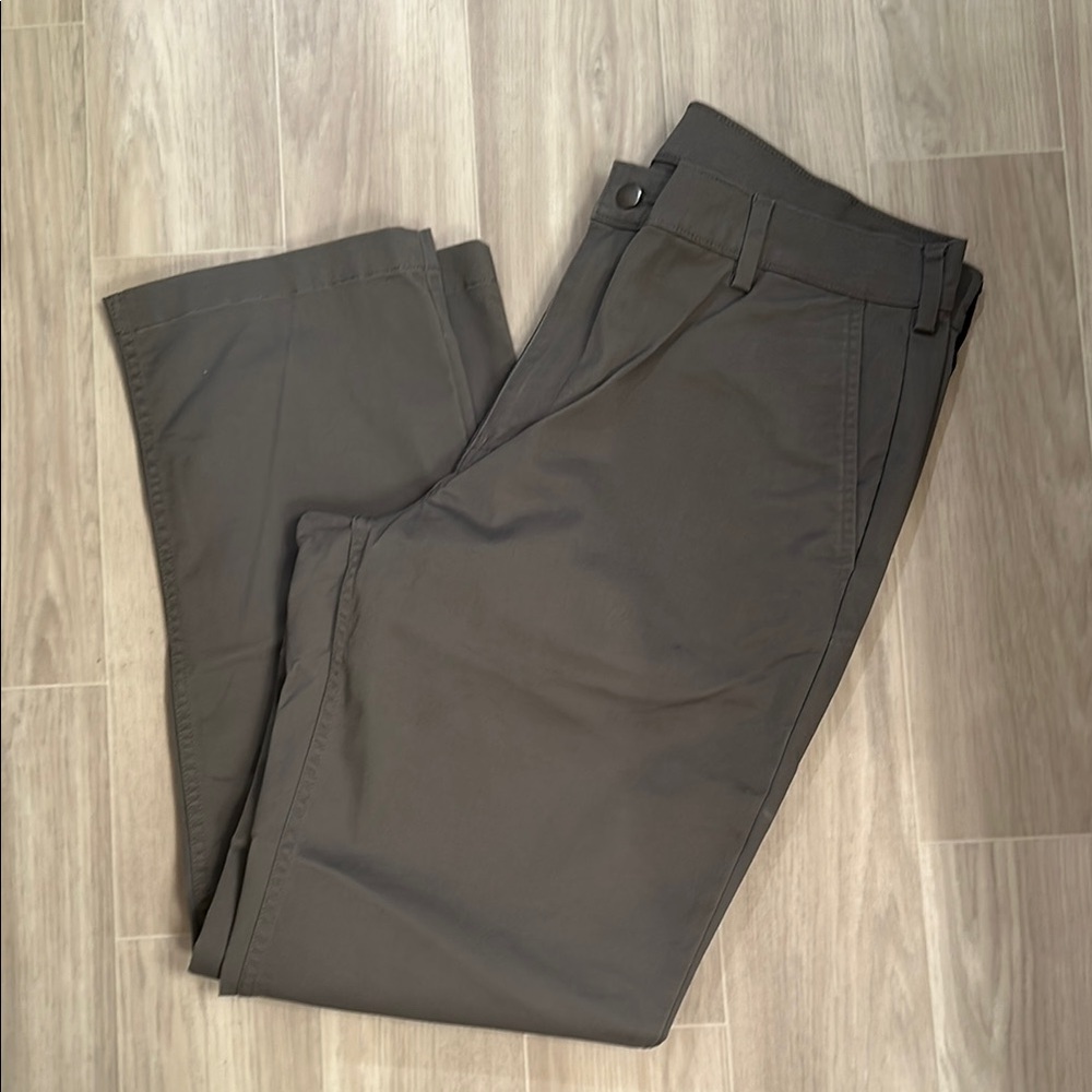 Duluth Trading Co Gray Chinos Straight Leg